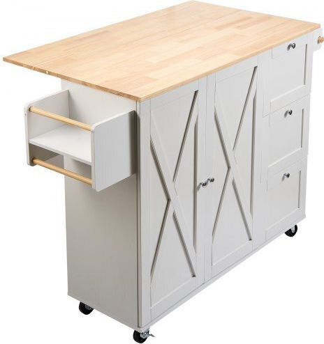 Bodenstehender Schrank White 143x68x99Stück