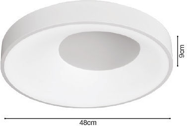 Inlight Πλαφονιέρα 48εκ. LED Inlight Πλαφονιέρα 48εκ. LED