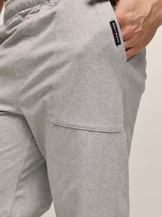 Sweatpants with Elastic Gray