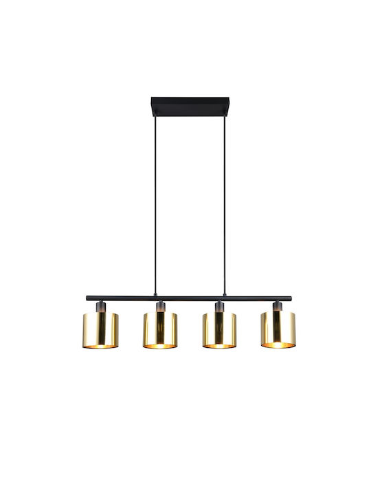 Trio Lighting Висящо Осветително Тяло Златист