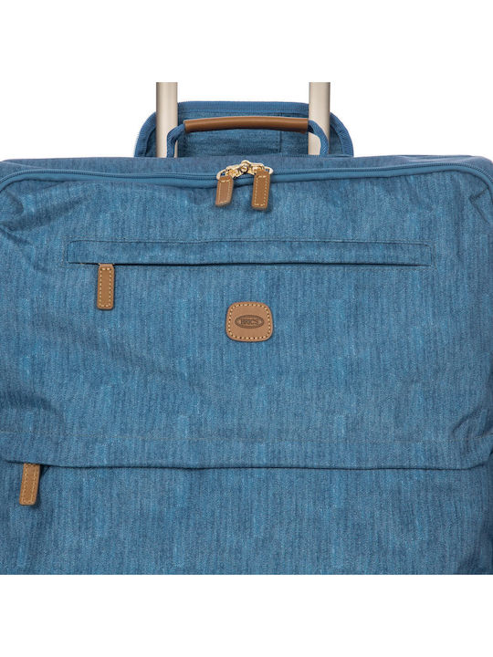 Bric's Milano X-travel Μεγάλη Βαλίτσα Ταξιδίου Υφασμάτινη Jeans με 4 Ρόδες Ύψους 71εκ.