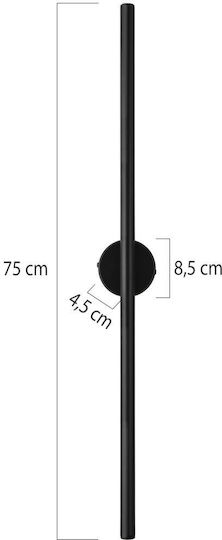Heronia A Ap Leuchte Wand Schwarz 8.5x4cm Heronia A Ap Leuchte Wand Schwarz 8.5x4cm