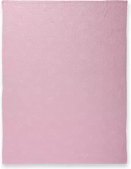 Nef-Nef Homeware Κουβέρτα Αγκαλιάς & Λίκνου Wings Of Joy Πικέ Ροζ 80x110εκ.