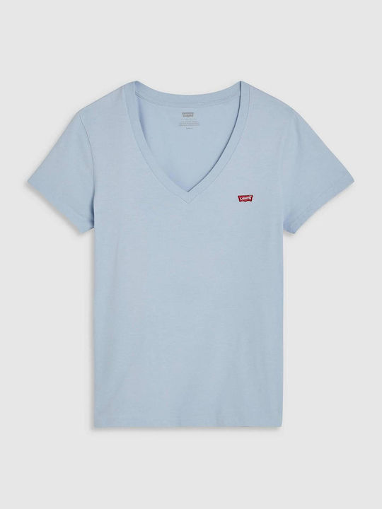 Perfect Damen T-Shirt Light Blue