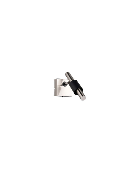 Trio Lighting Einzel Spot in Silber Farbe