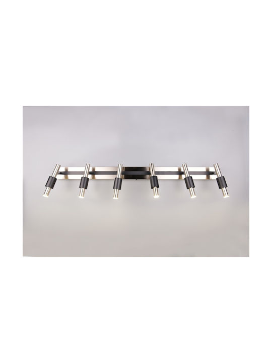 Trio Lighting Spot with 6 Lights in Silver Color
