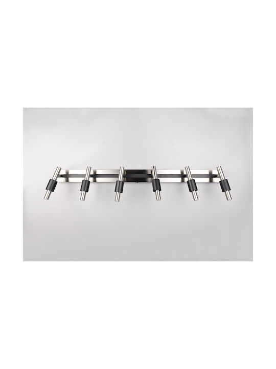 Trio Lighting Spot with 6 Lights in Silver Color