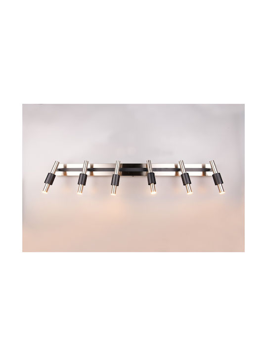 Trio Lighting Spot with 6 Lights in Silver Color