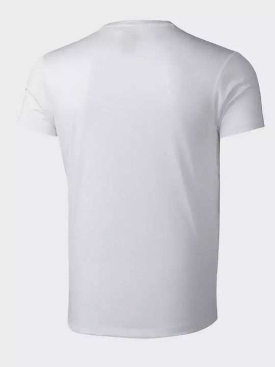 Bluza Sport Tricou Cu Mânecă Scurtă Albă