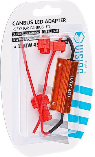 CarMotion Anulator Indicator Defecțiune CAN bus Auto pentru Lampă H1 / H3 / H7 12V 4ohm 1buc