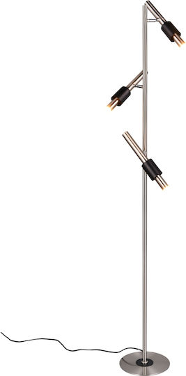 Trio Lighting Floor Lamp Silver