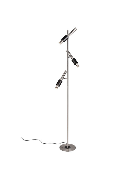Trio Lighting Stehleuchte Silber