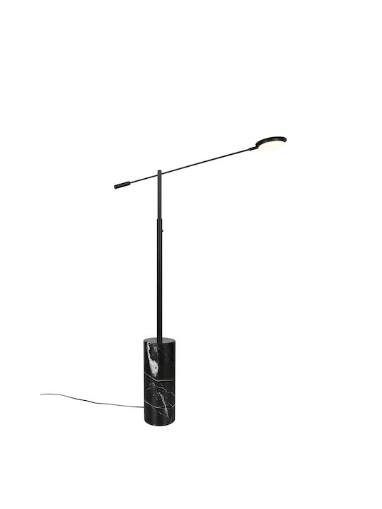 Trio Lighting LED Подова Лампа Черен