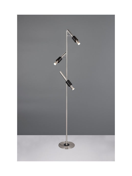 Trio Lighting Stehleuchte Silber