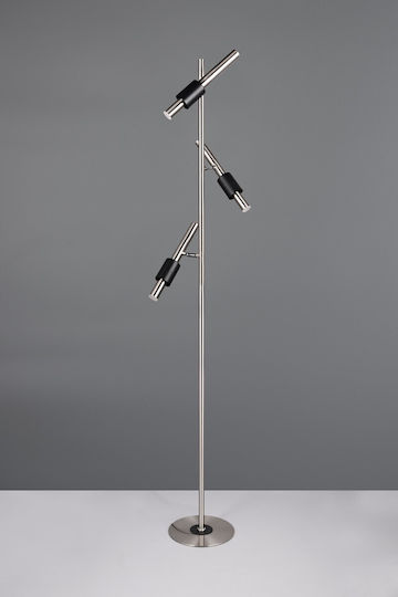 Trio Lighting Floor Lamp Silver