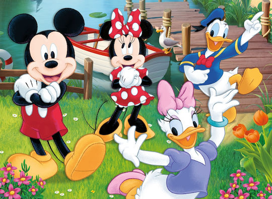 Детски Пъзел Mickey Mouse за Над 2 години+ Години 24бр Lisciani Giochi