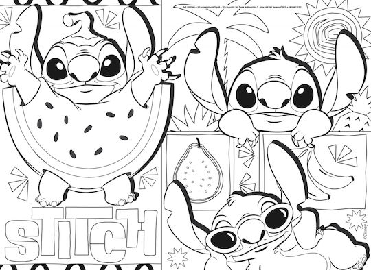 Puzzle pentru Copii Lilo And Stitch 48buc Lisciani Giochi