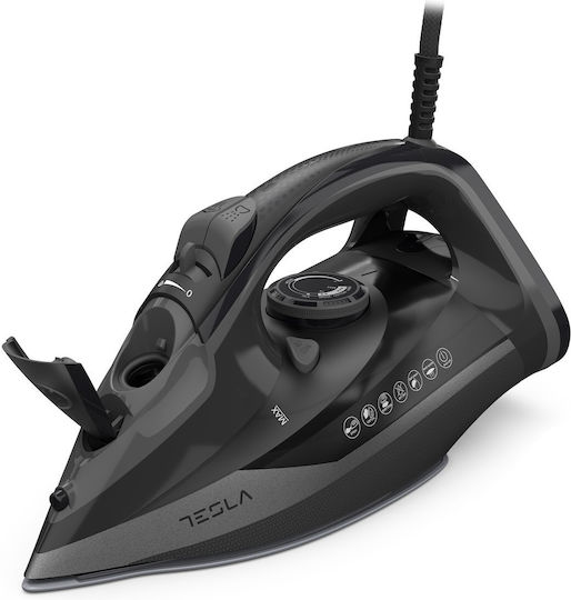 Tesla Steam Iron 2800W with Ceramic Plate