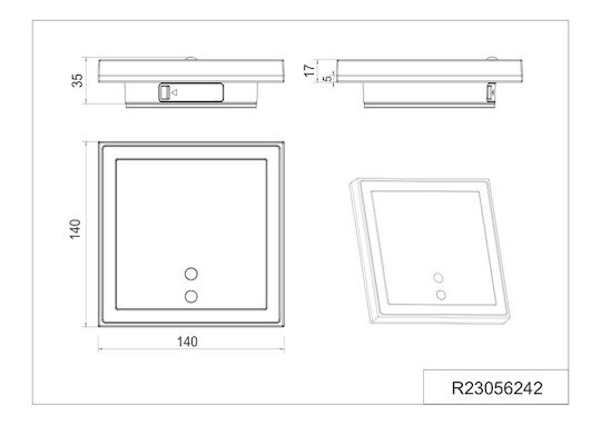 Trio Lighting Стенно Външно Осветително Тяло Сиво Trio Lighting Стенно Външно Осветително Тяло Сиво