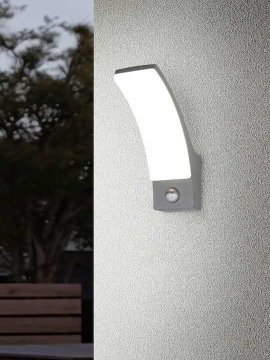 Trio Lighting Επιτοίχιο Εξωτερικό Φωτιστικό Γκρι