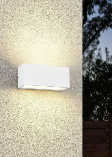 Trio Lighting Стенно Външно Осветително Тяло Бяло Trio Lighting Стенно Външно Осветително Тяло Бяло