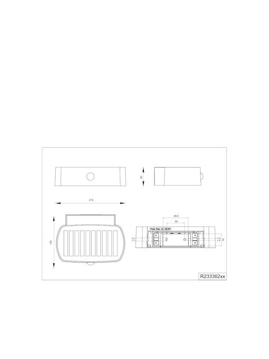 Trio Lighting Lumină de exterior montată pe perete