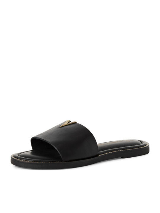 Leder Flache Sandalen für Damen in Weiß Farbe