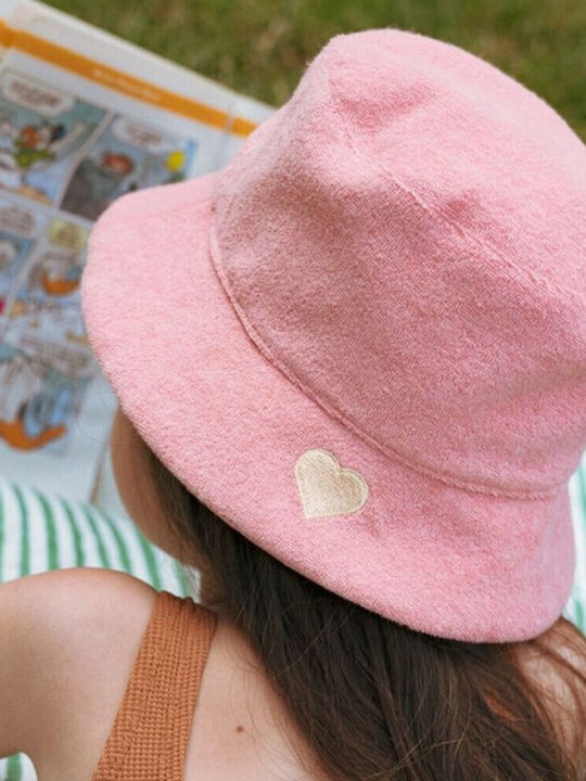 KiETLA Kids' Hat Bucket Fabric Sunscreen Pink