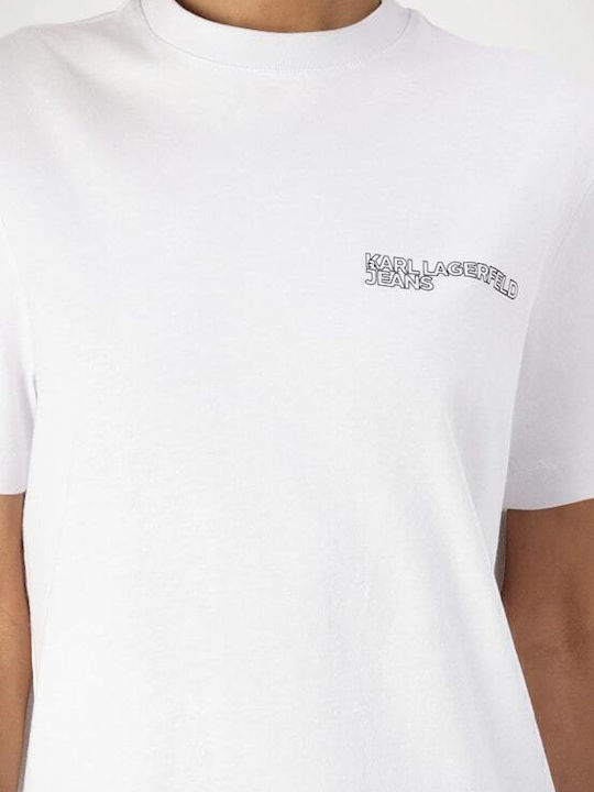Καλοκαιρινό Mini T-shirt Φόρεμα Λευκό