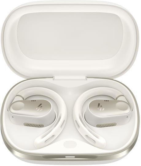 Edifier Comfo Flex Open Ear Bluetooth Handsfree Earphones with Sweat Resistance and Charging Case White