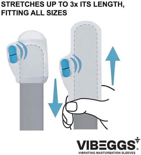 Vibeggs Masturbator με Δόνηση