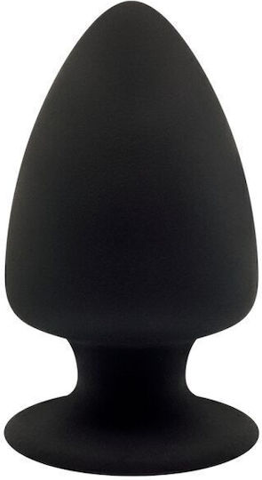 SilexD Model 1 Анална тапа XSmall Черна 8см