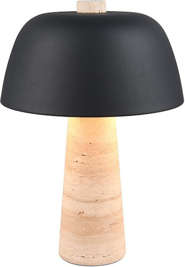 Trio Lighting Table Lamp with Black Shade and Base