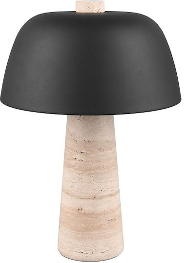 Trio Lighting Table Lamp with Black Shade and Base