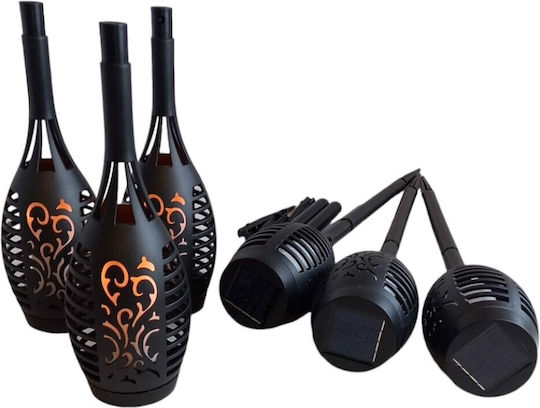 Set of 6 Solar Lights Torches
