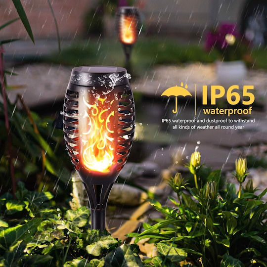 Set of 6 Solar Lights Torches
