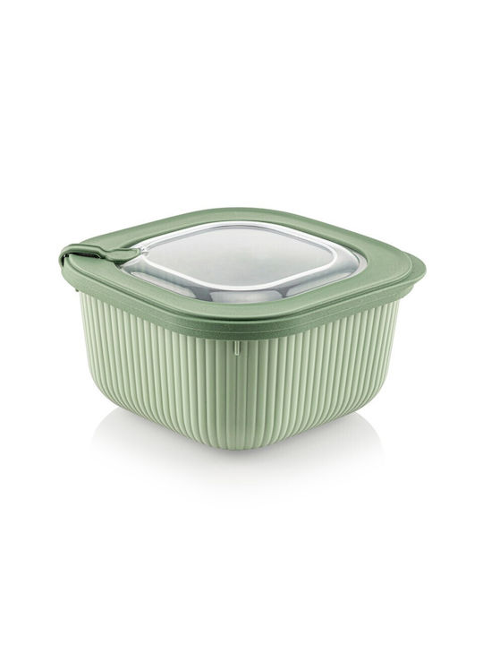 Viosarp Lunchbox Kunststoff Beige Geeignet für die Mikrowelle 1100ml 1Stück