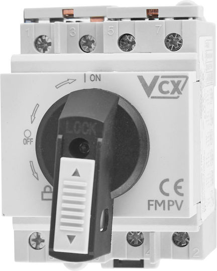 VCX Τετραπολικό Μπουτόν Ράγας 1200V 32A