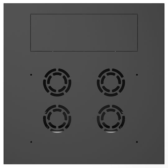 Canovate Επιδαπέδια Καμπίνα Rack 22U 60x80cm Μαύρο CSN-U-9-2268A