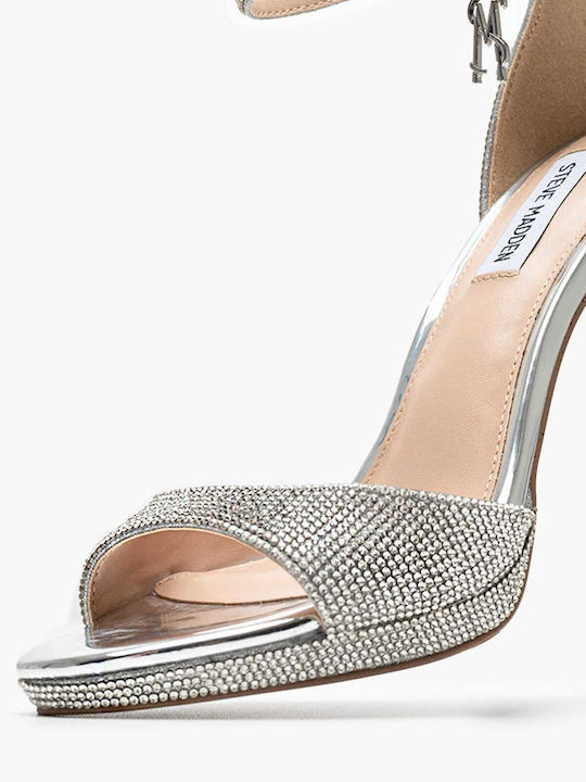 Steve Madden Eversr Sandals Silver