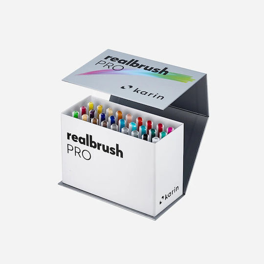 Karin Realbrush Pro Set 26 + 1 Water Markers Mini Box