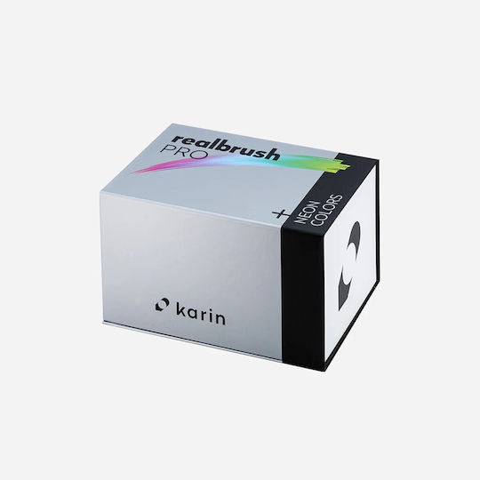 Karin Realbrush Pro Set 72 + 3 Wasser Marker Mega Box Plus