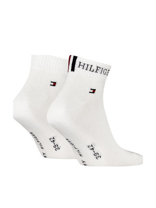 Tommy Hilfiger Ανδρικές Κάλτσες White 2Pack Tommy Hilfiger Ανδρικές Κάλτσες White 2Pack