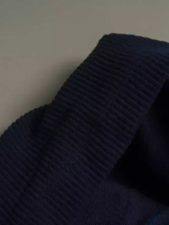 Kids Cardigan with Hood Blue