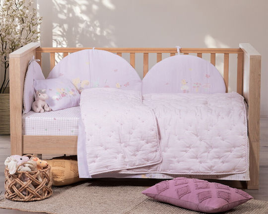 Nef-Nef Homeware Pătură pentru bebeluși Microfibra Liliac 110x150cm