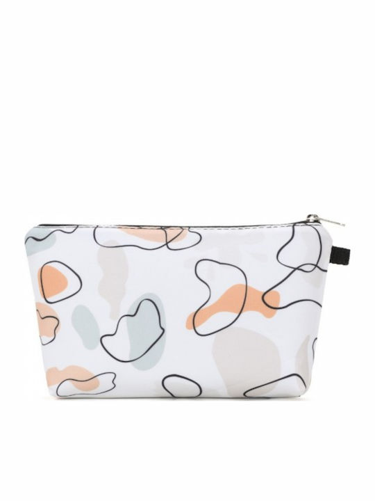 Miss Lulu Multi-functional Charming Print Cosmetic Bag & Storage Bag Travel Everyday Use White