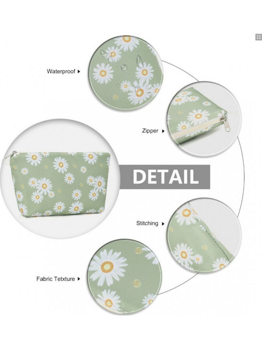Miss Lulu Multifunktionale Charmante Druck Kosmetiktasche & Aufbewahrungstasche Reise Alltagsgebrauch Grün