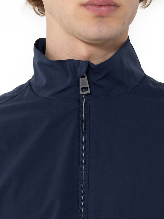 Jacket Bomber Waterproof and Windproof Dark Blue