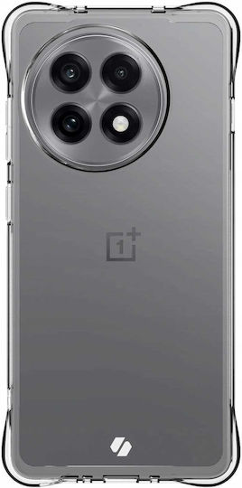 Spacecase Anti-shock Bumper Σιλικόνης 1mm με Λουράκι Διάφανο (OnePlus 13R)
