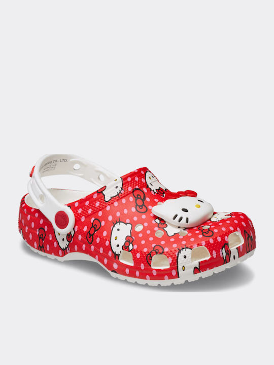 Classic Hello Kitty Παιδικά Ανατομικά Σαμπό Θαλάσσης Κόκκινα